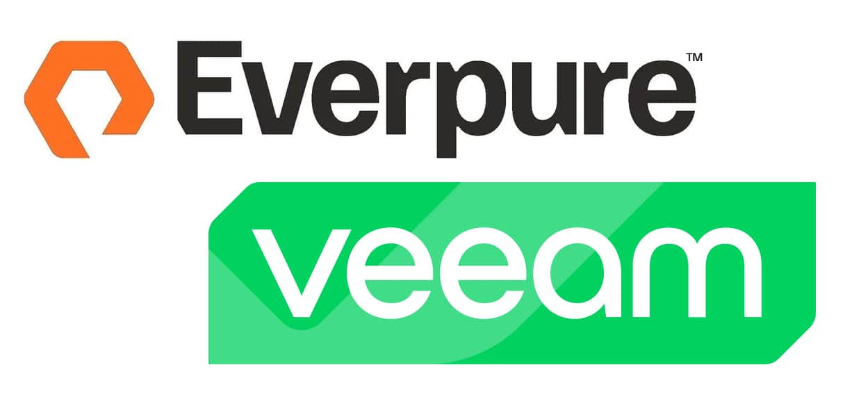 Everpure + Veeam Logos